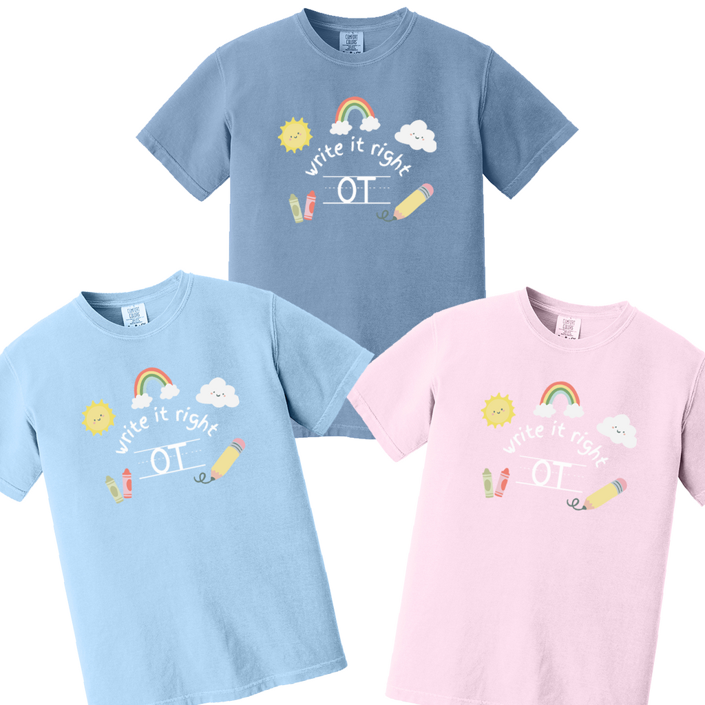 ICCOT25 - ICC OT Web Sale - Short Sleeve Tee - "Write It Design"