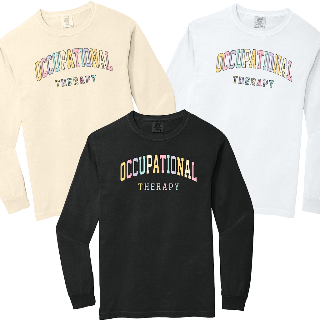 ICCOT25 - ICC OT Web Sale - Long Sleeve Tee - "OT Collegiate Design"