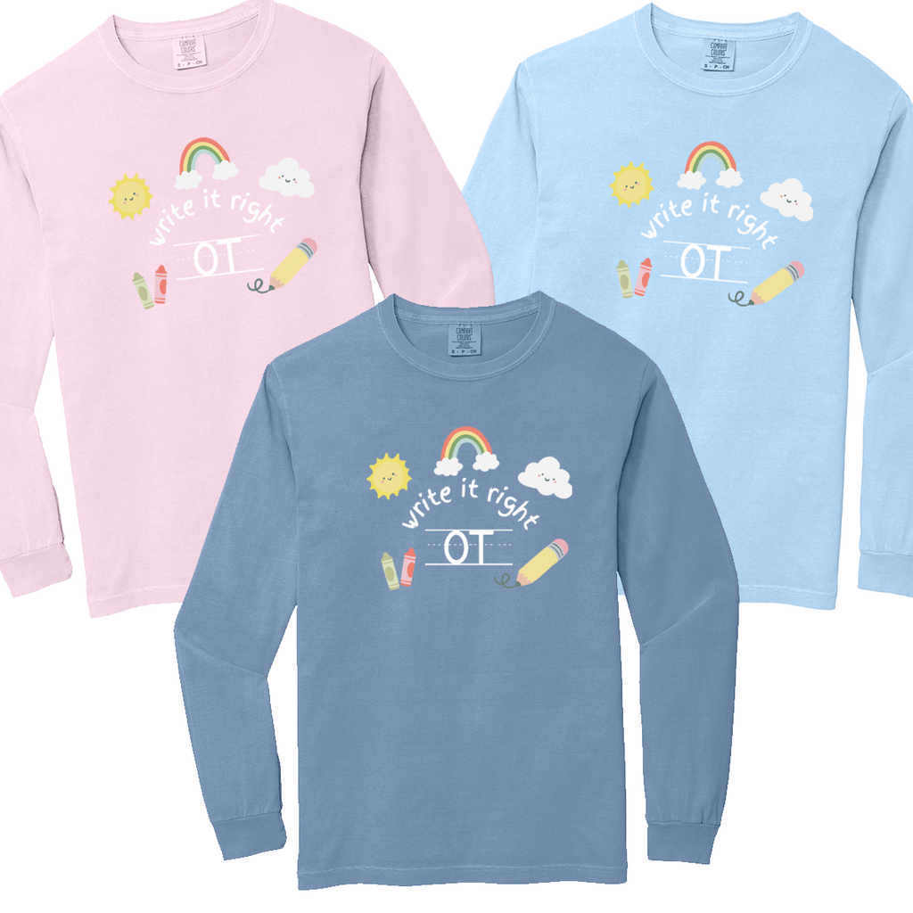 ICCOT25 - ICC OT Web Sale - Long Sleeve Tee - "Write it Design"