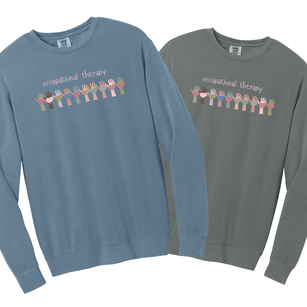 ICCOT25 - ICC OT Web Sale - Crewneck Sweatshirt - "OT Hands Design"