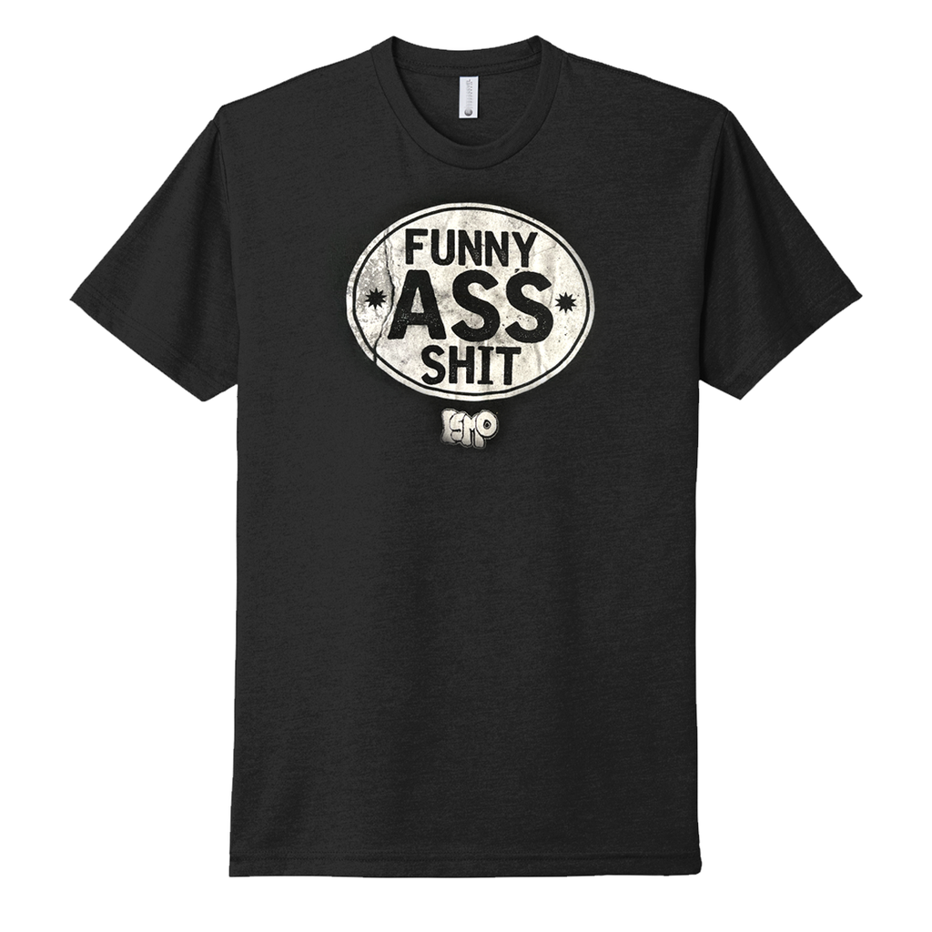 ISMO - Black F. A. S. Stone Washed Tee