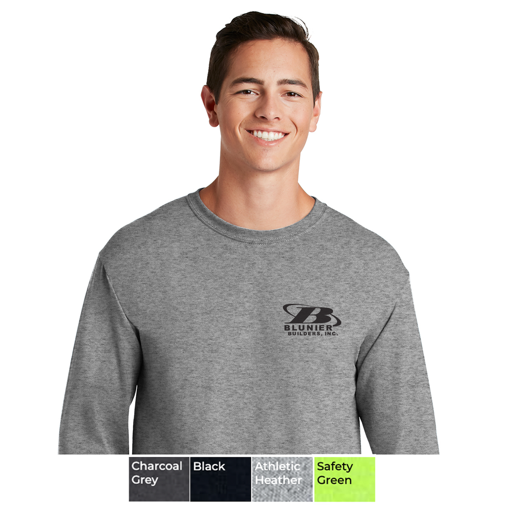 BB - Blunier Builders - 50/50 Blend Long Sleeve T-Shirt