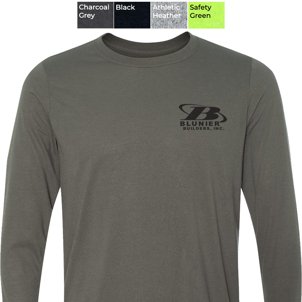 BB - Blunier Builders - Performance Long Sleeve T-Shirt