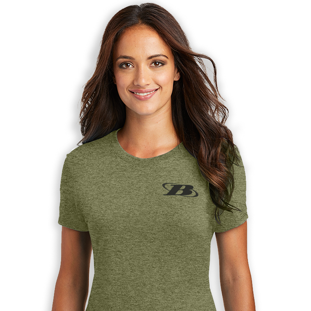 BB - Blunier Builders - EMB - ladies Tri-Blend Tee