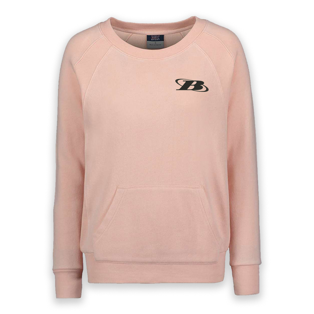 BB - Blunier Builders - EMB - Ladies Angel Fleece Crewneck Sweatshirt