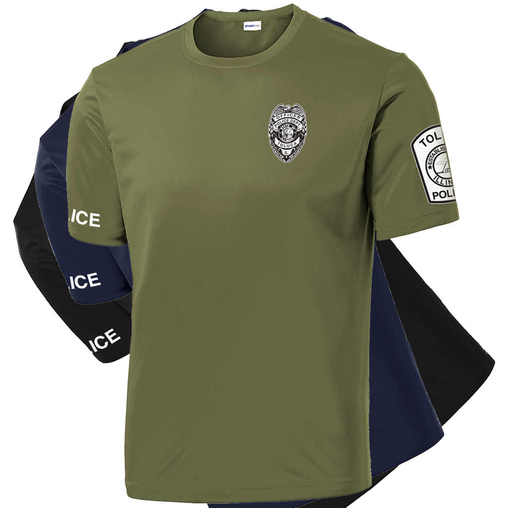 TPA23 - Toluca Police Apparel - Wicking Short-Sleeve Tee