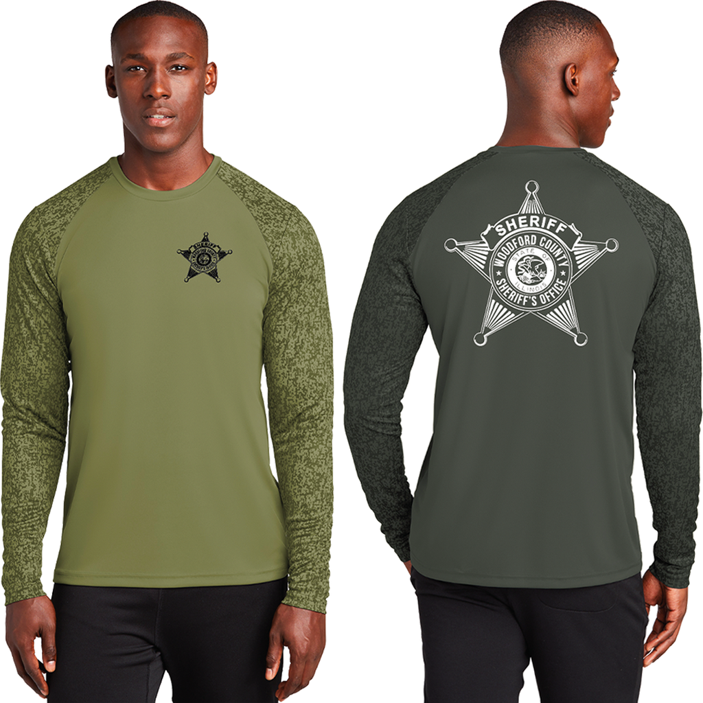 WCSO22 - Woodford County Clothing - Long Sleeve Digi Camo Tee