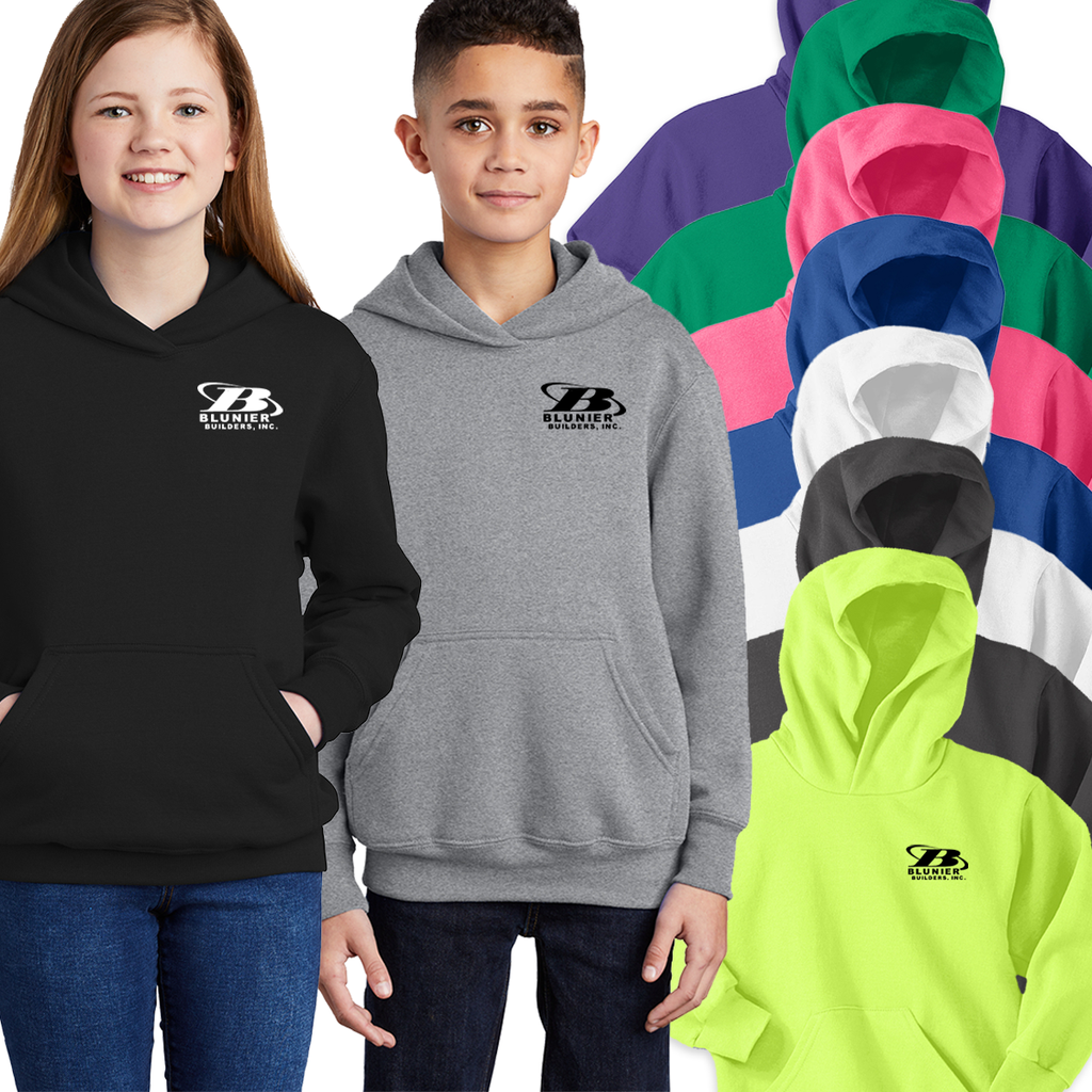 BB Youth - Blunier Builders Youth Pullover Hoodie