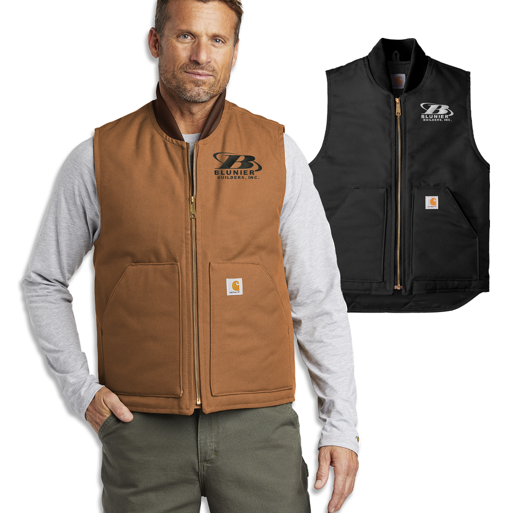 BB - Blunier Builders Carhartt Duck Vest