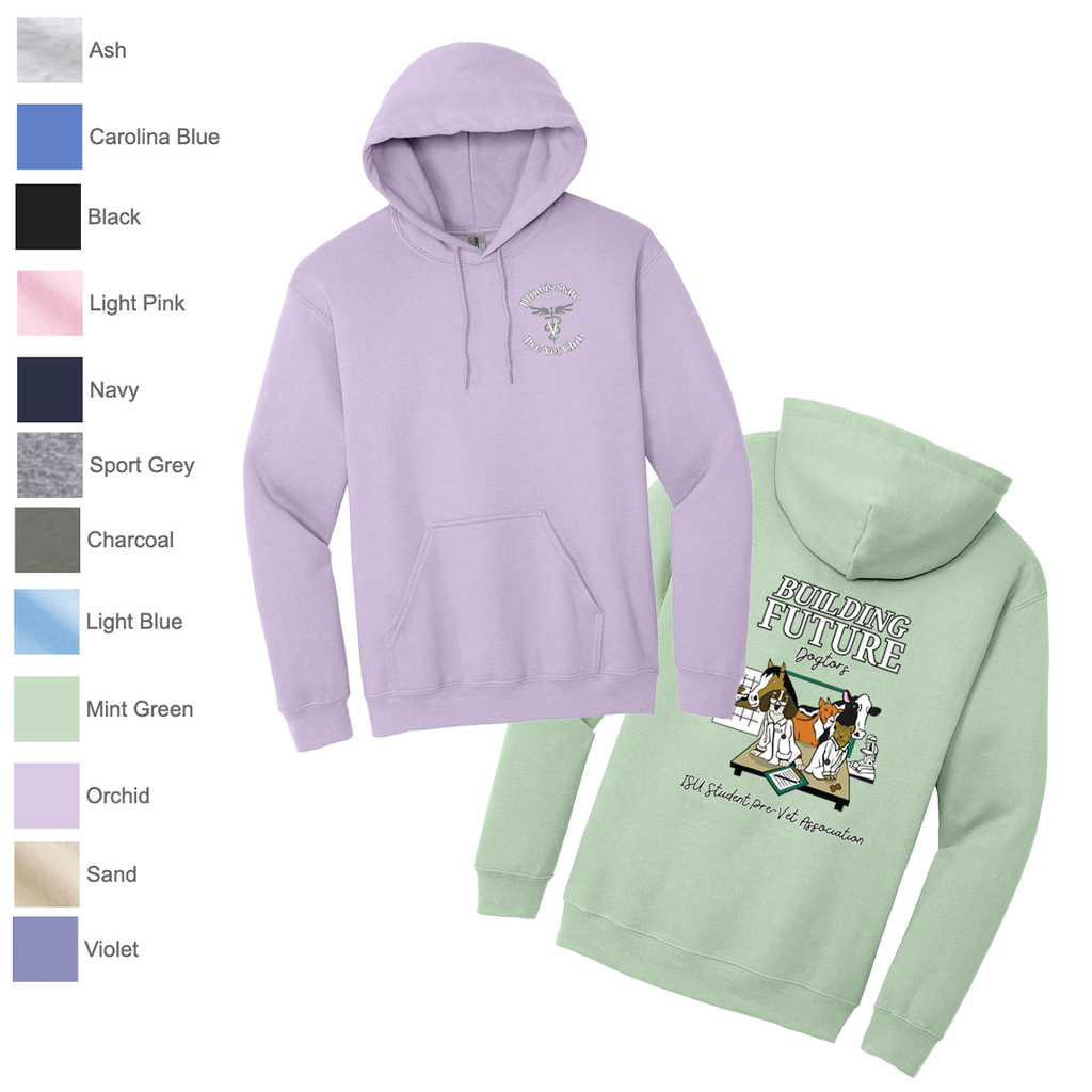 ISUSPVA - SPVA Spring - Heavy Blend Hoodie - "Building Future Dogtors"