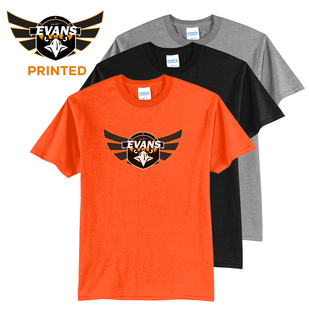 EJH25 - Evans Jr. High Spring 2025 - Short Sleeve Tee - Eagle Design