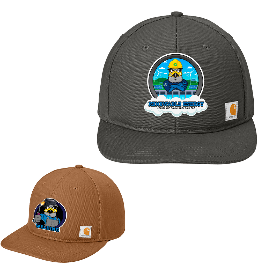 HCC24 - Heartland Community College - Carhartt Flat Bill Cap