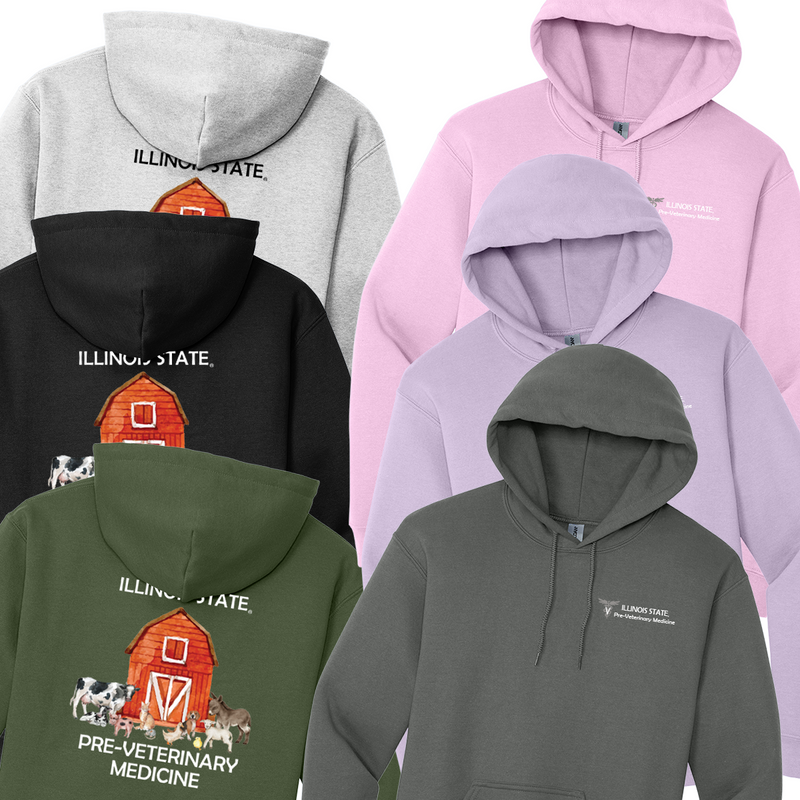 ISUAG25 - SPVA - Hooded Sweatshirt - "Pre-Vet Logo"