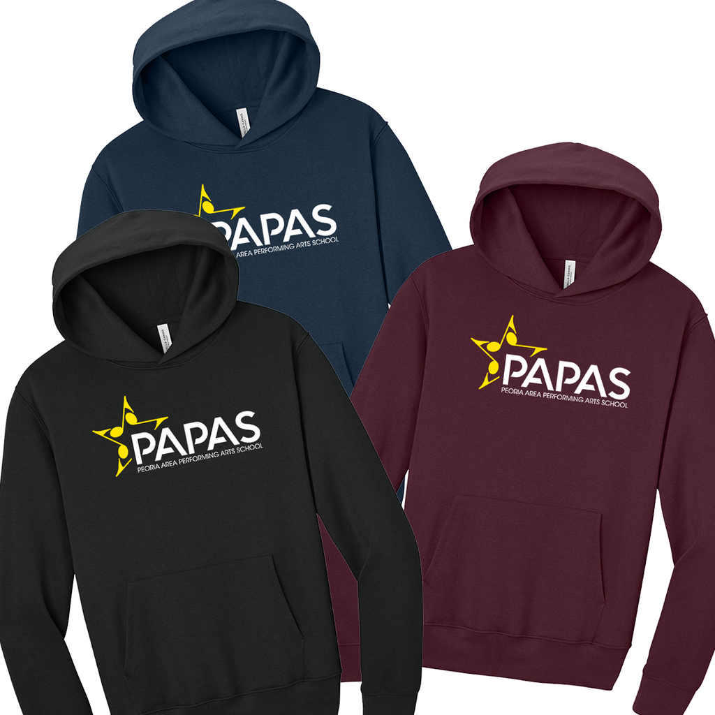 PAPAS - Peoria Area Performance Arts School - PAPAS - Heavyweight Hoodie