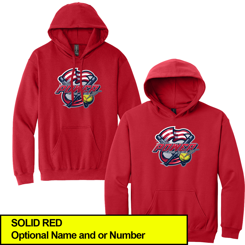 PPW25 - Pekin Power Web Portal - Hoodie - Red