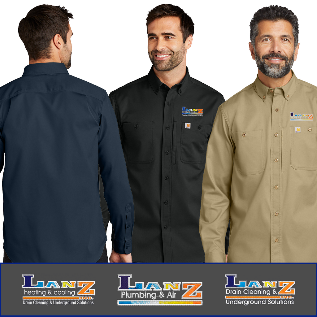 Lanz - EMB - Carhartt Rugged Professional Long Sleeve Shirt