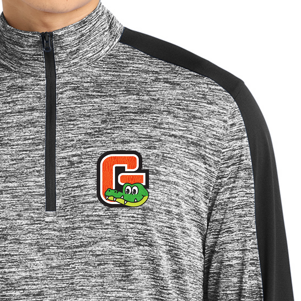 GGFS25 - Grove Gators Fall Spirit Wear - Colorblock 1/4-zip Pullover