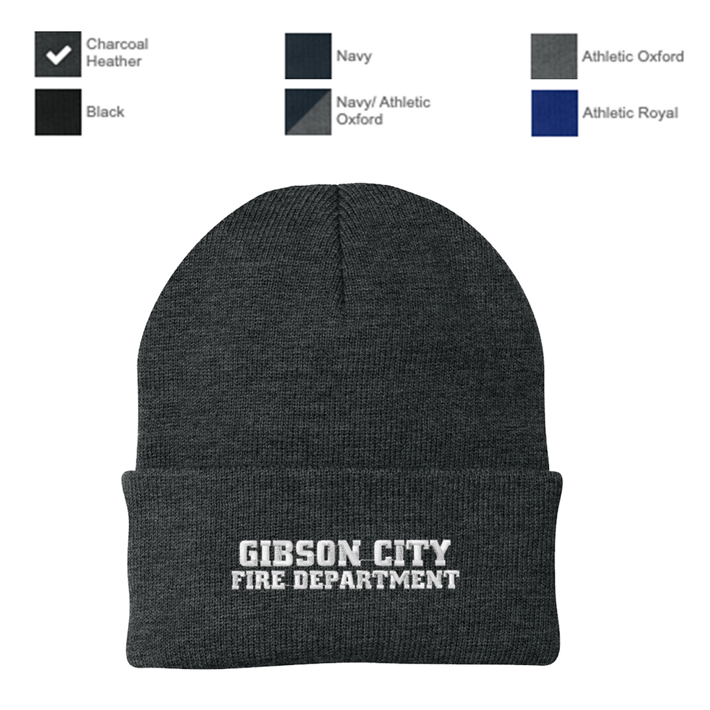 GCFD23 - Gibson City Fire Dept - Port Authority Knit Cap