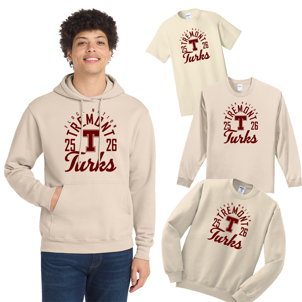 TYBA24 - Tremont Youth Basketball -  Natural Apparel Lineup