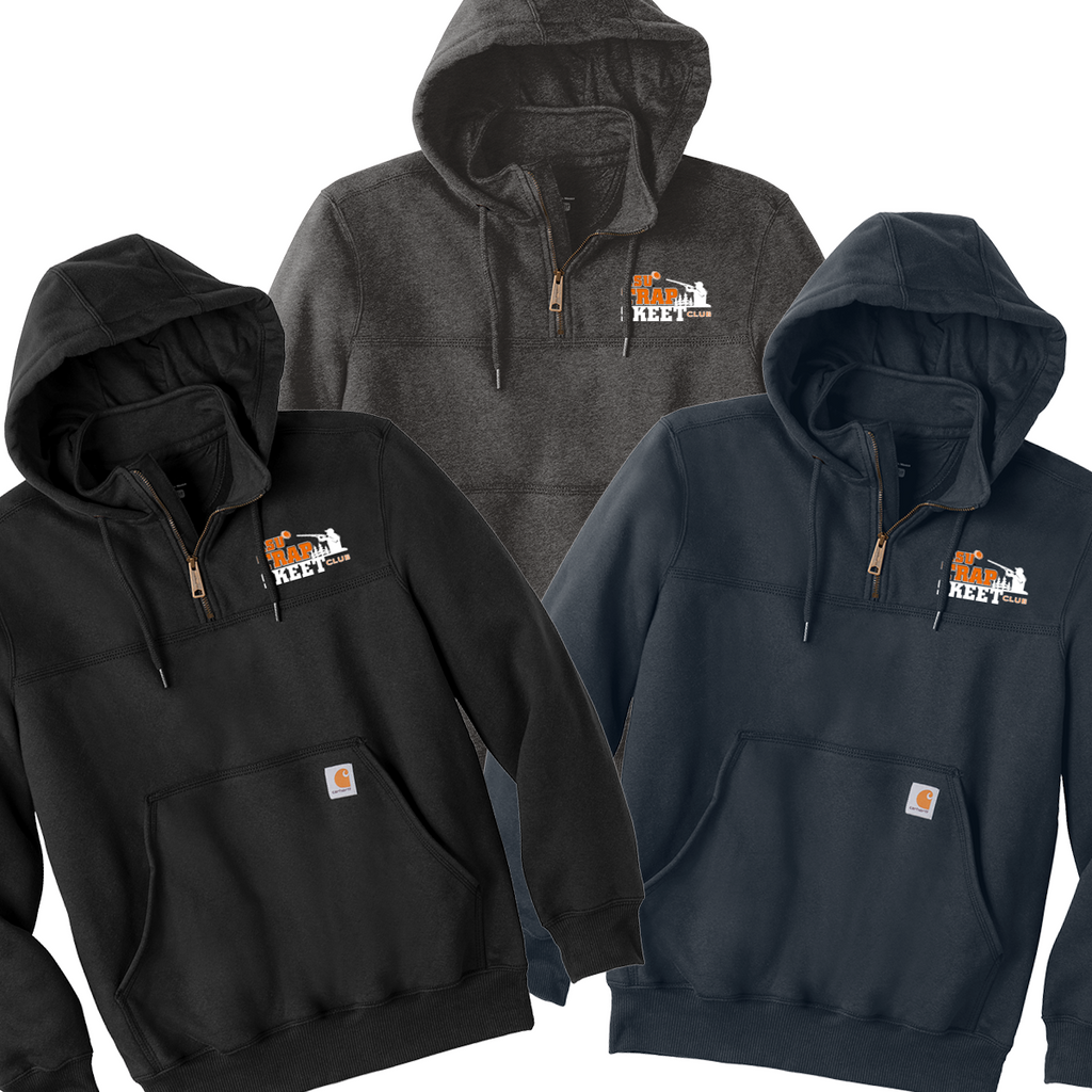 ISUAG25 - Trap N Skeet - Carhartt Rain Defender Zip-Mock Sweatshirt