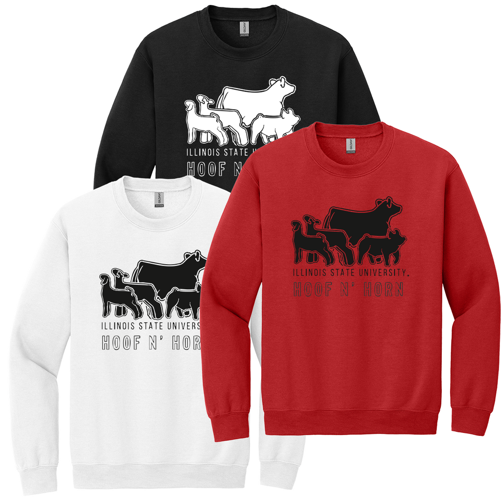ISUAG25 - Hoof N Horn - Crewneck Sweatshirt - "Hoof"