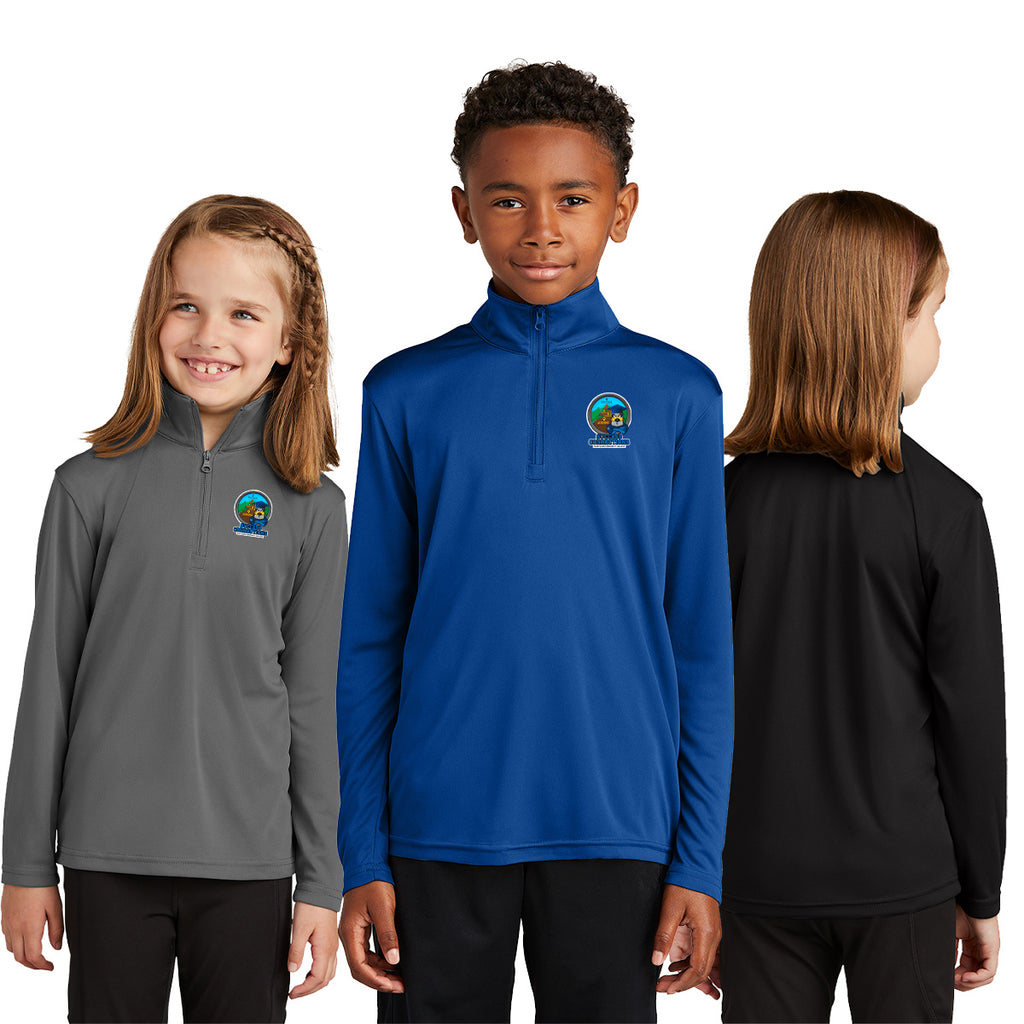 HCCS24 - Heartland Community College - Success Connections - Youth 1/4-Zip Pullover