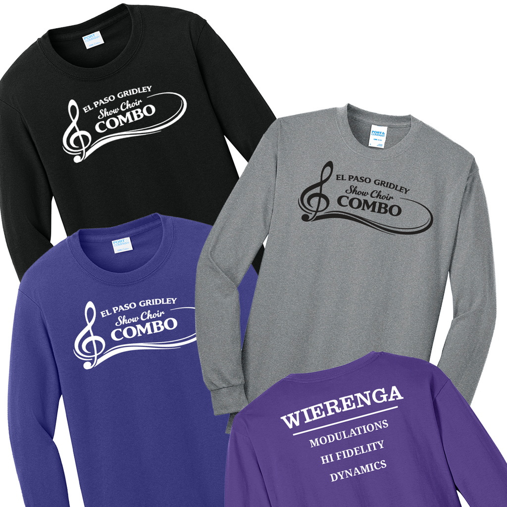 EPGSC26 - El Paso Gridley Show Choir - Long Sleeve Tee