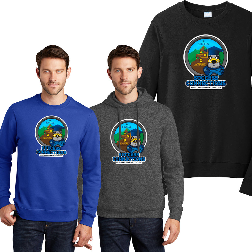 HCCS24 - Heartland Community College - Success Connections - Hoodies and Crewnecks