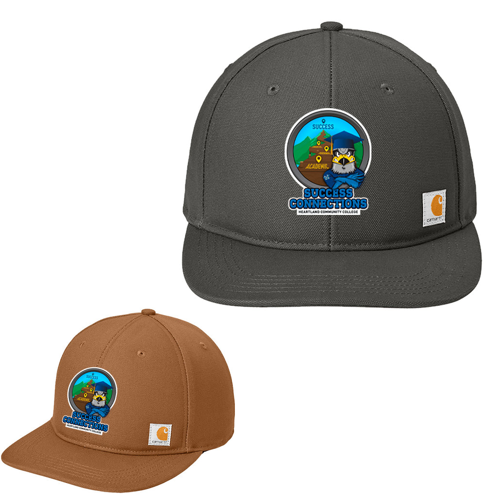 HCCS24 Heartland Community College Success Connections Carhartt Flat Bill Cap