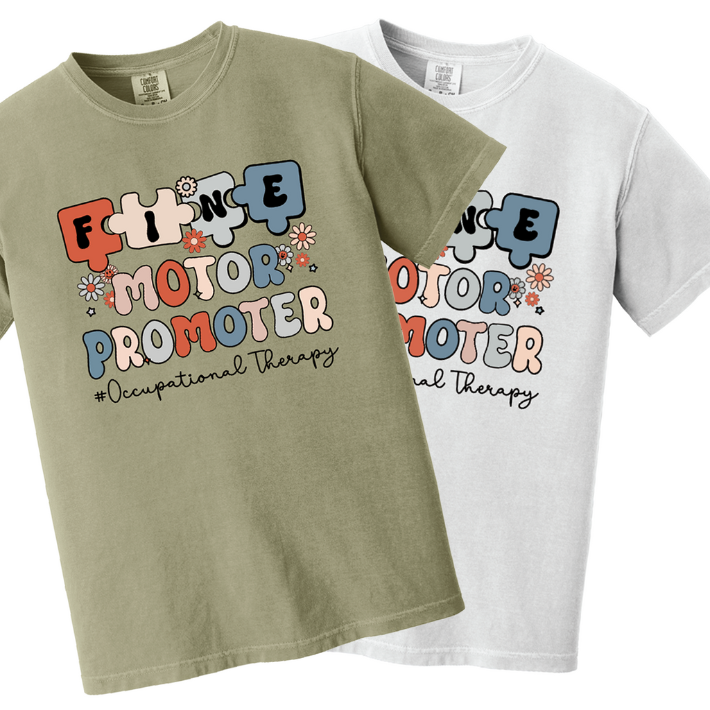 ICCOT24 - ICC Occupational Therapy - Fine Motor Promoter Print - T-Shirt