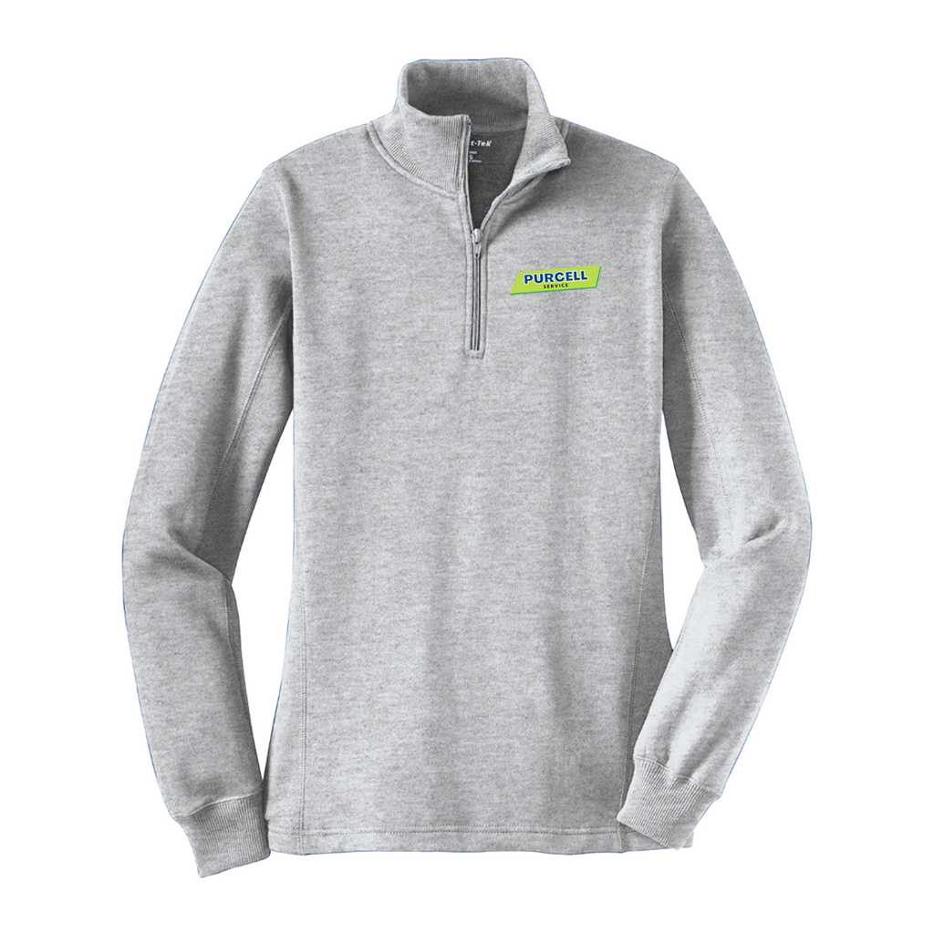 Purcell Service - Ladies 1/4-Zip Sweatshirt