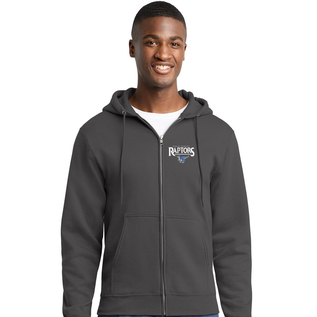 RA25 - Roger's Academy - Fleece Zip Hoodie