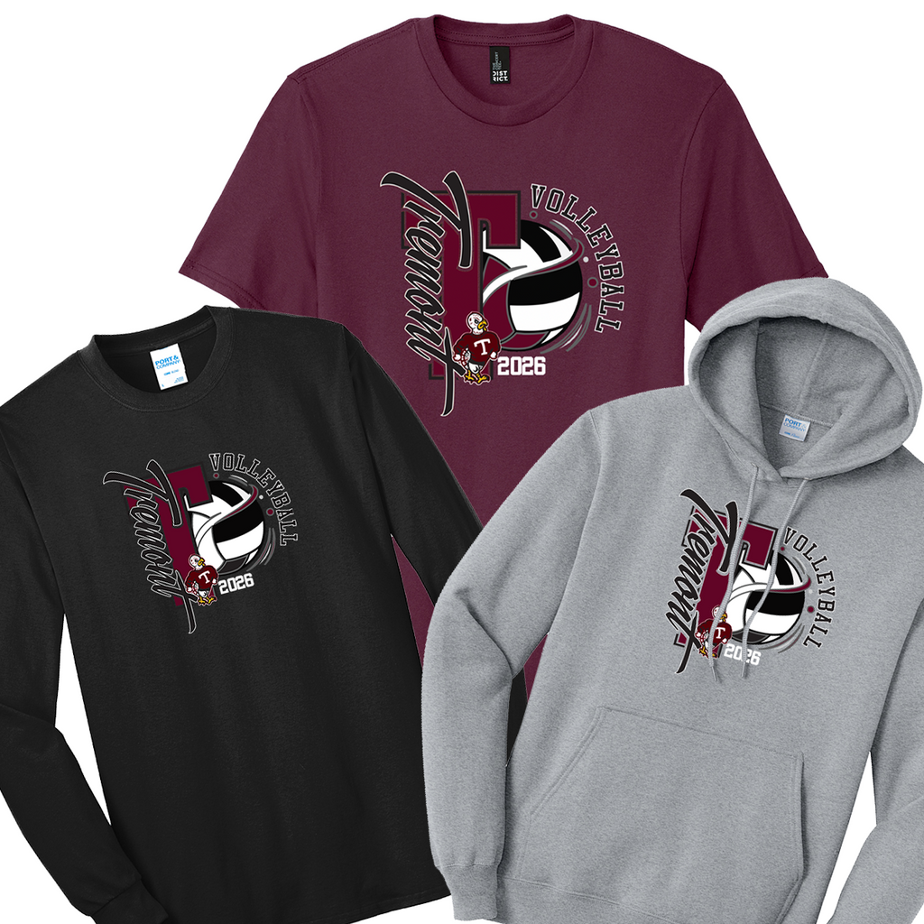 TMSV26 - Tremont Middle School Volleyball 2026 - "Tremont Print" Lineup