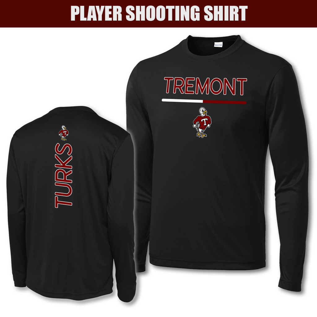 TMSGB25 - Tremont MS Girls Basketball - Long-sleeve Wicking Tee