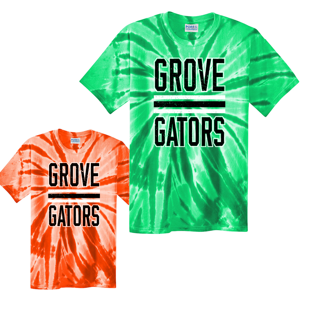 GGFS25 - Grove Gators Fall Spirit Wear - Tie-Dye Tee
