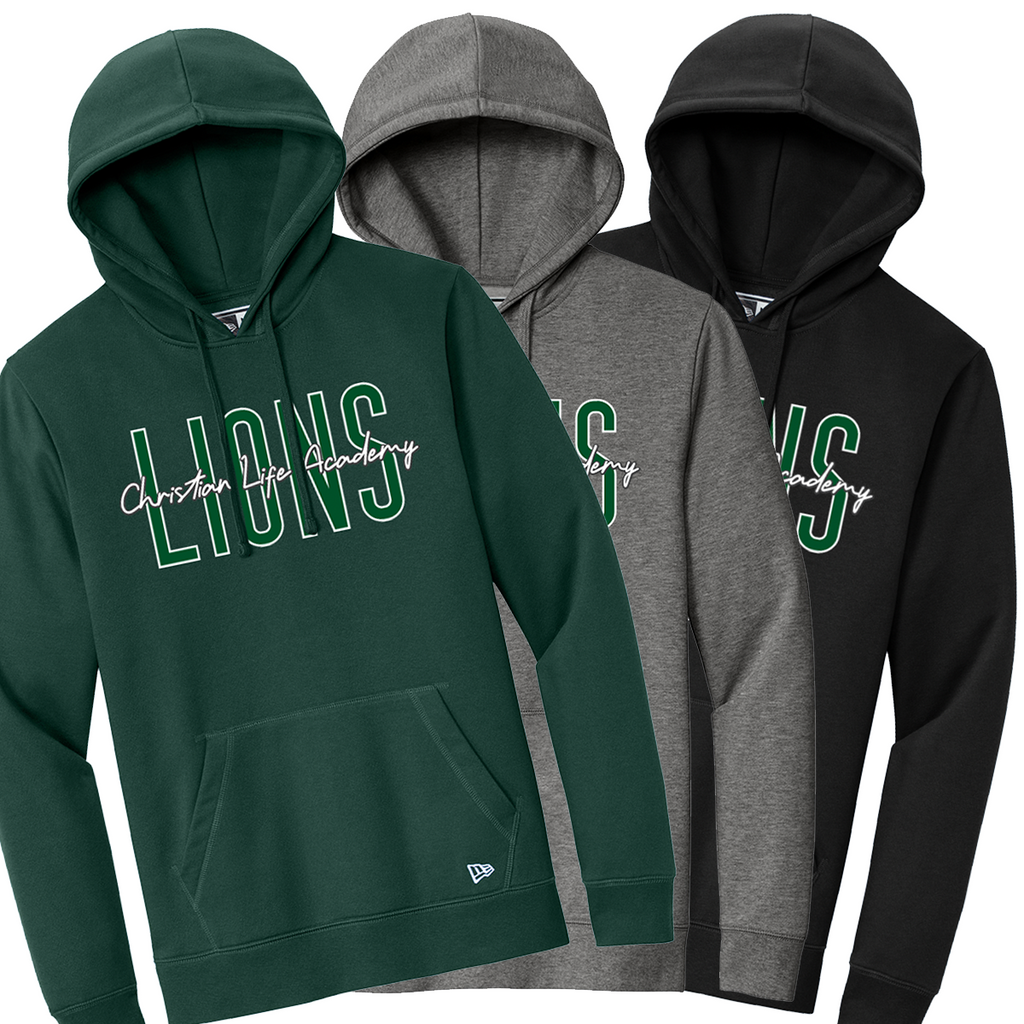 CLAS25 - Christian Life Academy - New Era Fleece Pullover