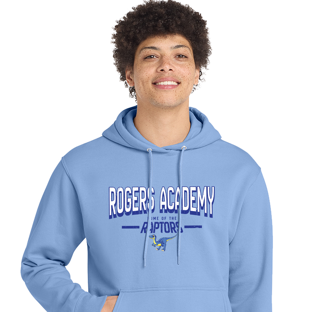 RA25 - Roger's Academy - Fleece Hooded Pullover