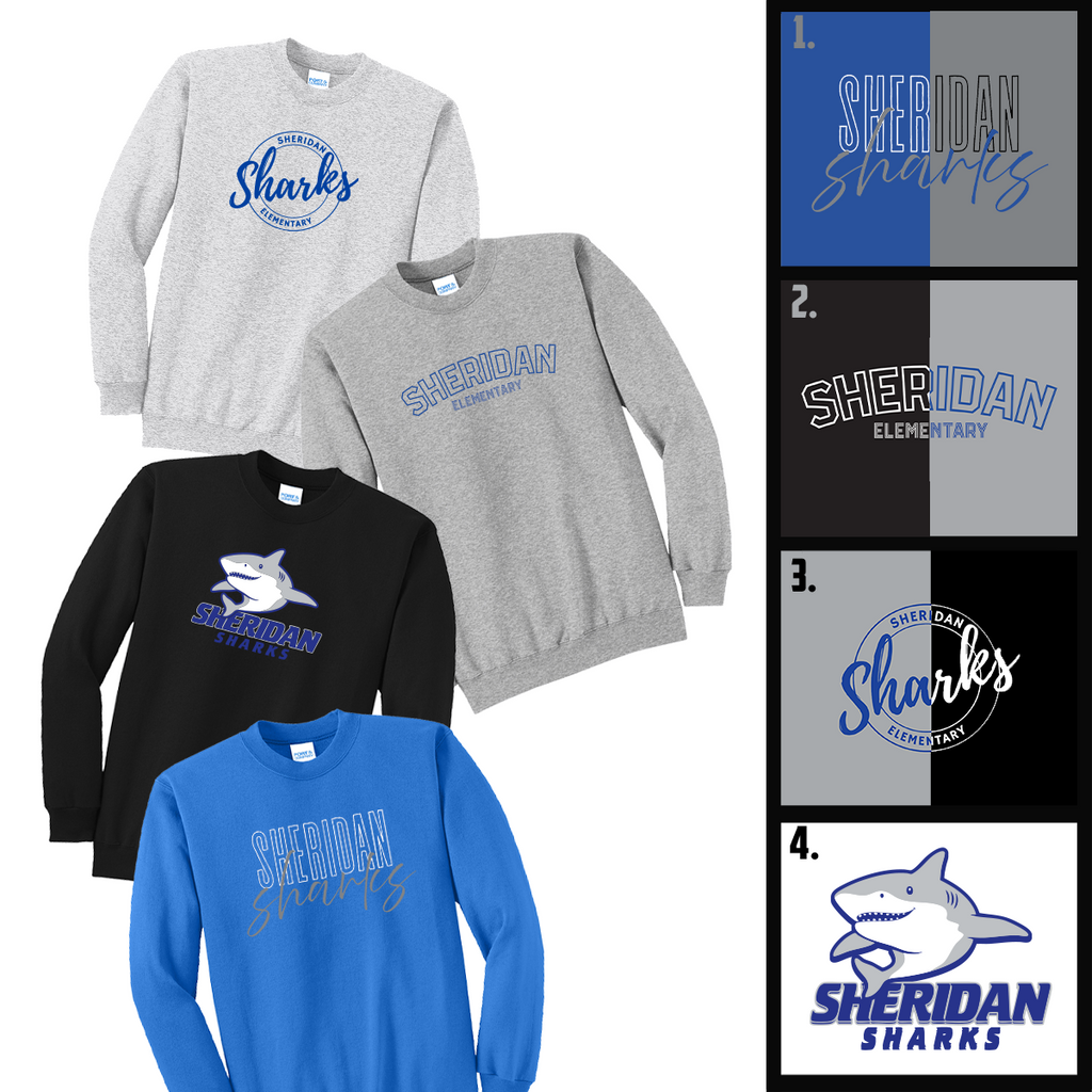 SE25 - Sheridan Elementary - Crewneck Sweatshirt