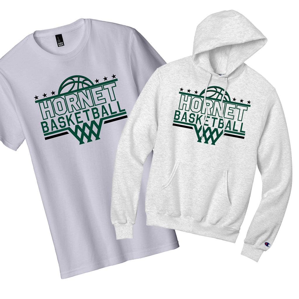 EHSGBB24 - Eureka HS Girls Basketball - Star Print Lineup (Black Stars)