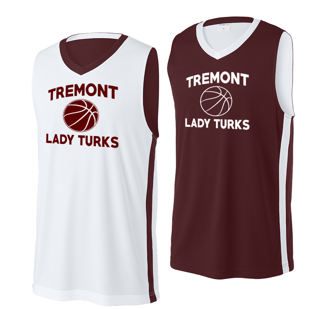 TMSGB25 - Tremont MS Girls Basketball - Reversible Jersey