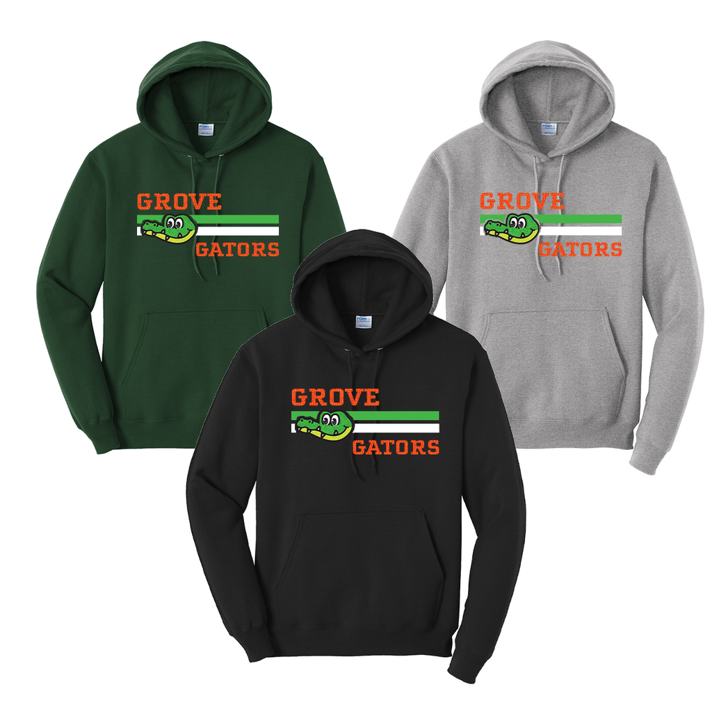 GGFS25 - Grove Gators Fall Spirit Wear - Core Fleece Pullover Hoodie