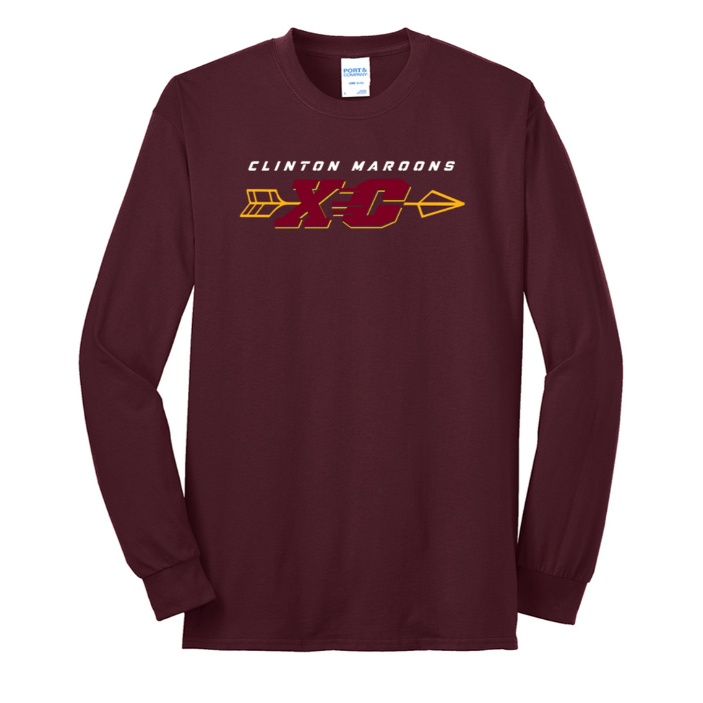 CHSXC26 - Clinton HS XC - Long Sleeve T-Shirt
