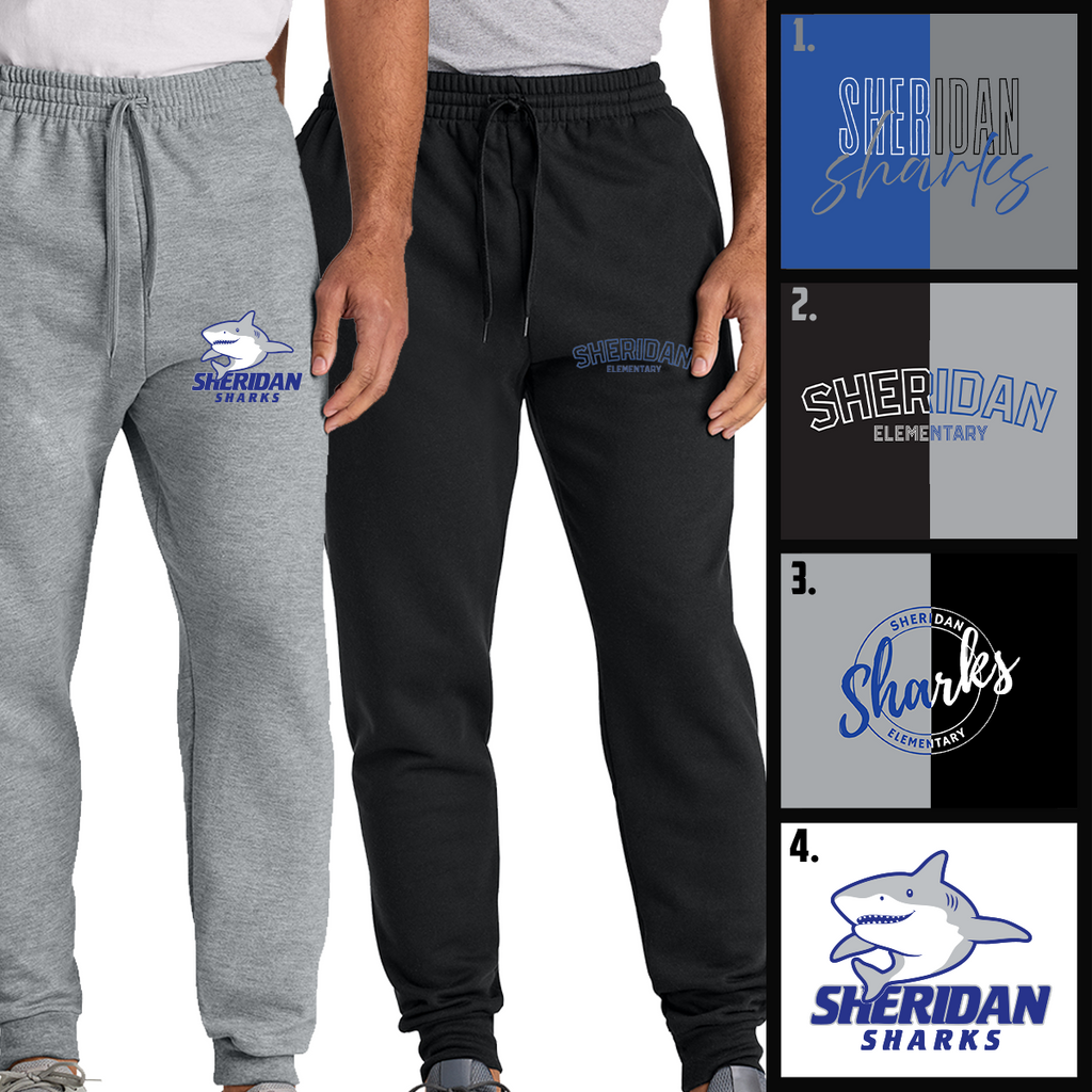 SE25 - Sheridan Elementary - Ring Spun Cotton Joggers