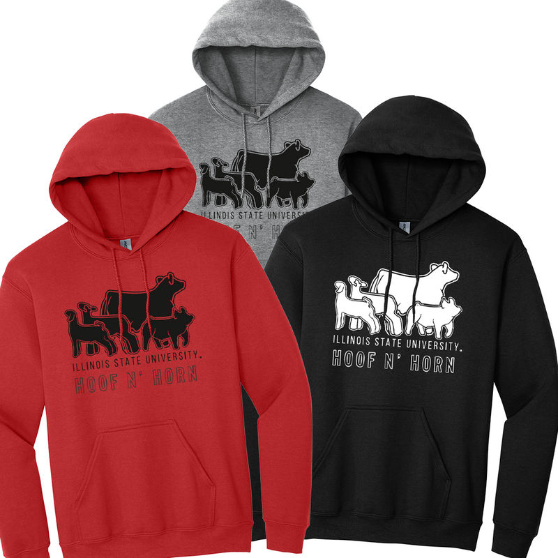 ISUAG25 - Hoof N Horn - Hooded Sweatshirt - "Hoof"