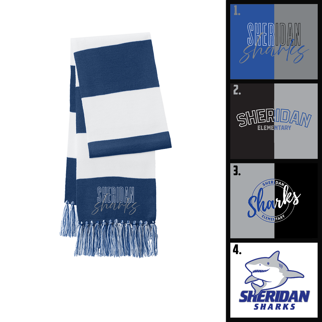 SE25 - Sheridan Elementary - Spectator Scarf