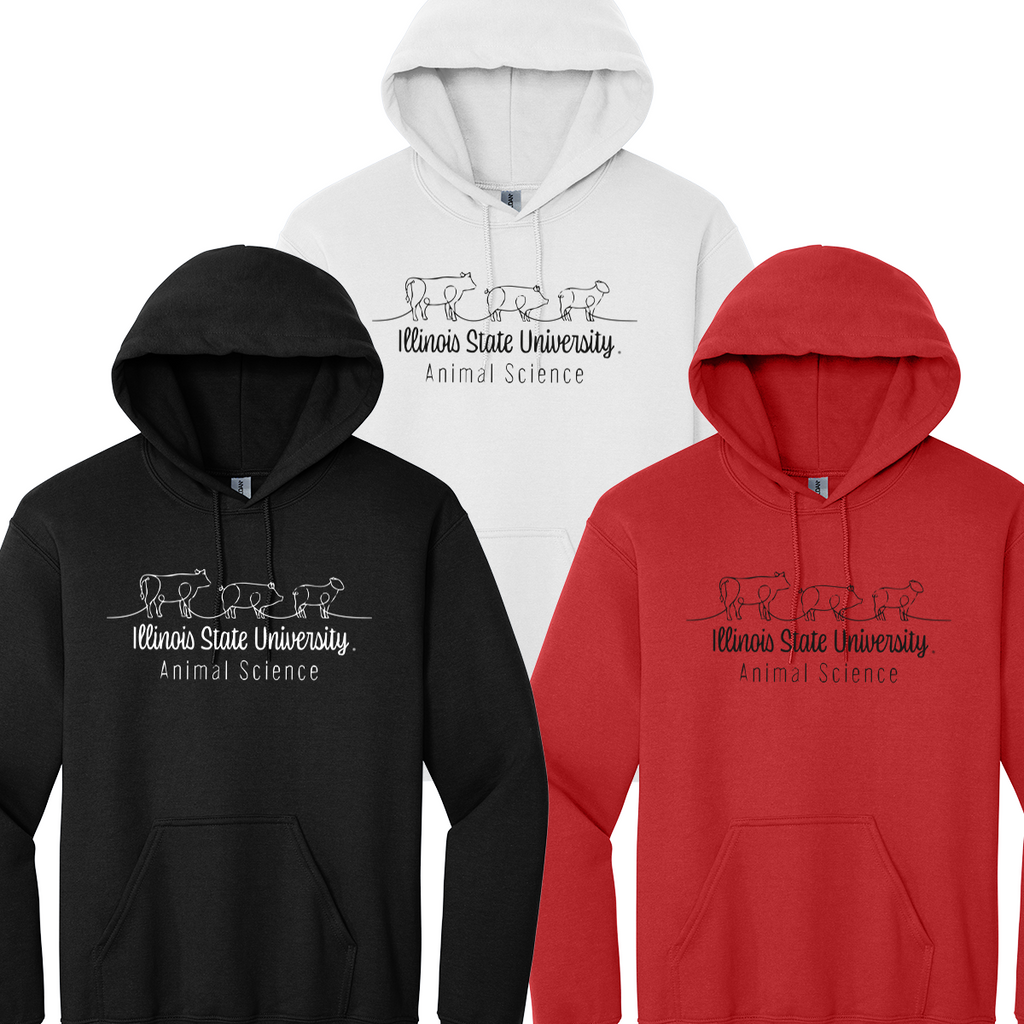 ISUAG25 - Hoof N Horn - Hooded Sweatshirt - "Animal Science"