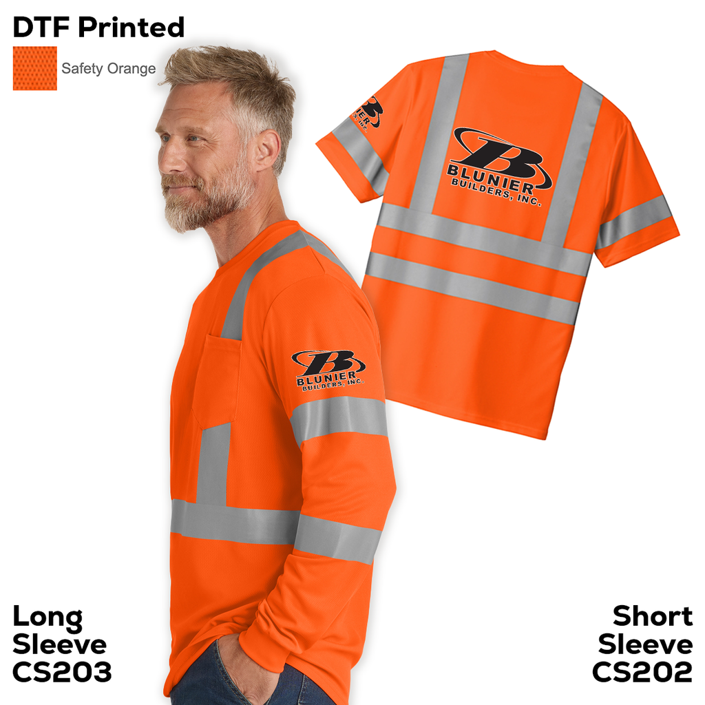 BBR - Blunier Builders - Cornerstone ANSI 107 Class 3 Mesh Tee