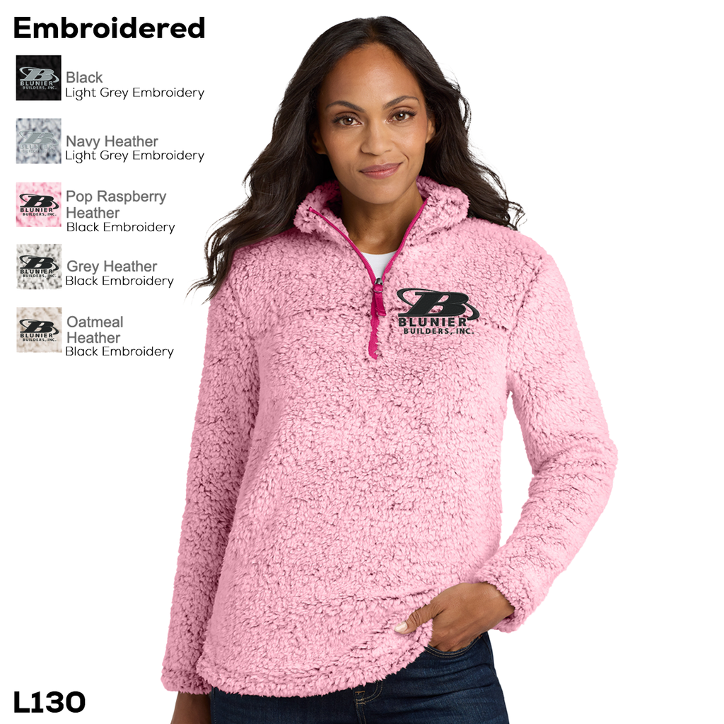 BBR - Blunier Builders - EMB - Women's 1/4-Zip Fleece