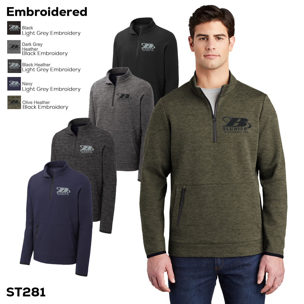 BBR - Blunier Builders - EMB - Sport-Tek 1/4-Zip Pullover