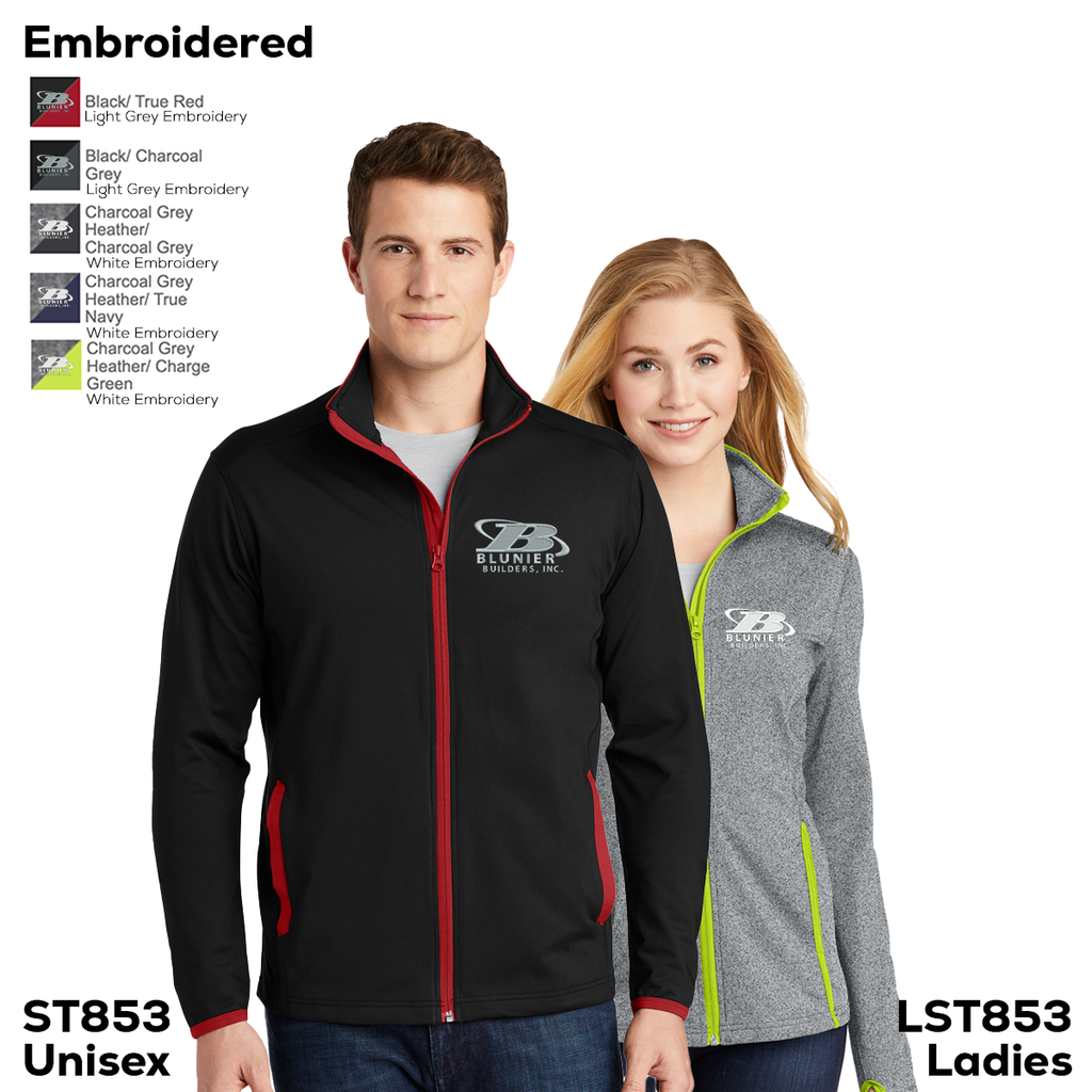 BBR - Blunier Builders - EMB - Sport-tek Sport-Wick Full-Zip Jacket